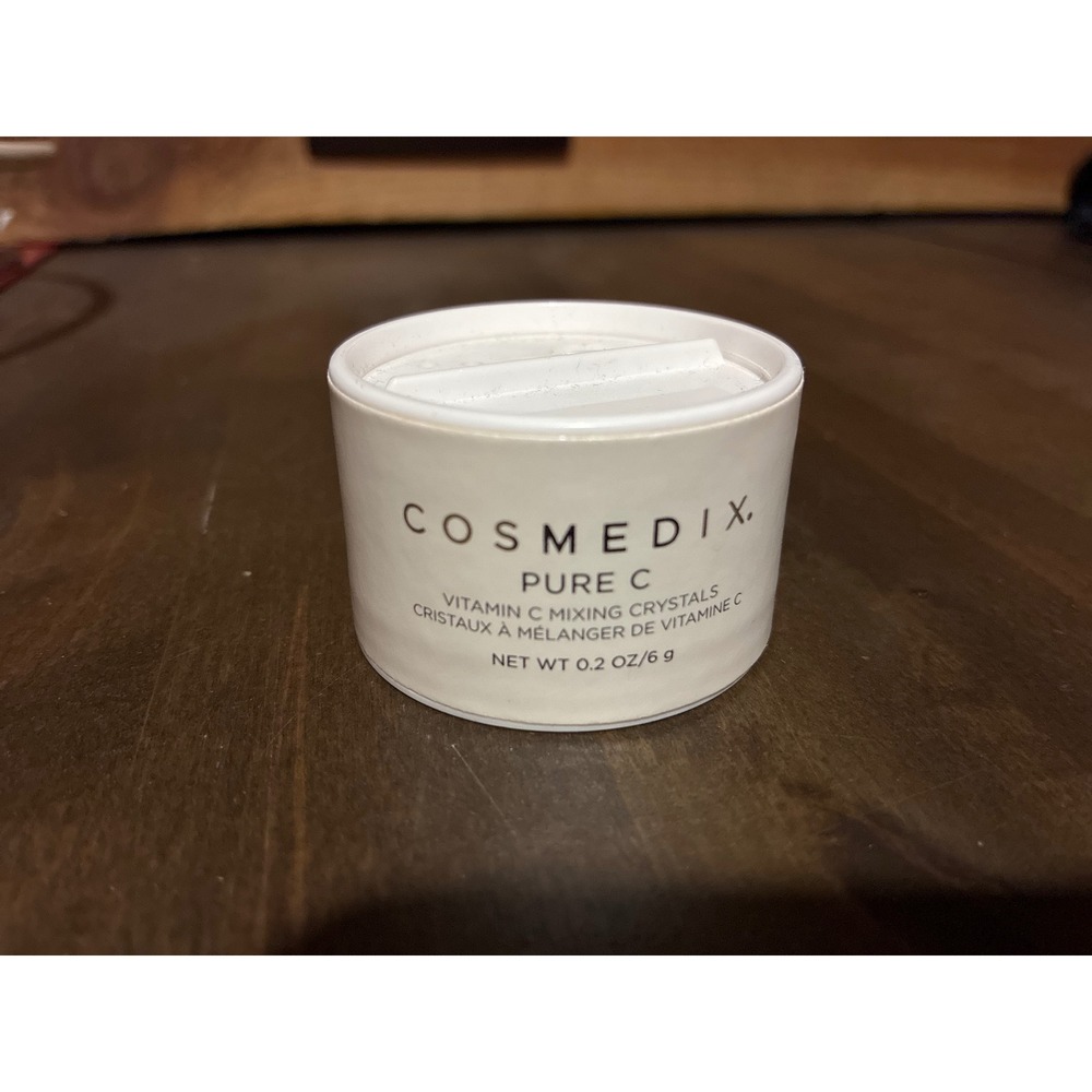 COSMEDIX Pure C Vitamin C Mixing Crystals 100% L-Ascorbic Acid 0.2oz 6g NEW